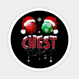 Funny Chest Nuts Couples Christmas Chestnuts Magnet